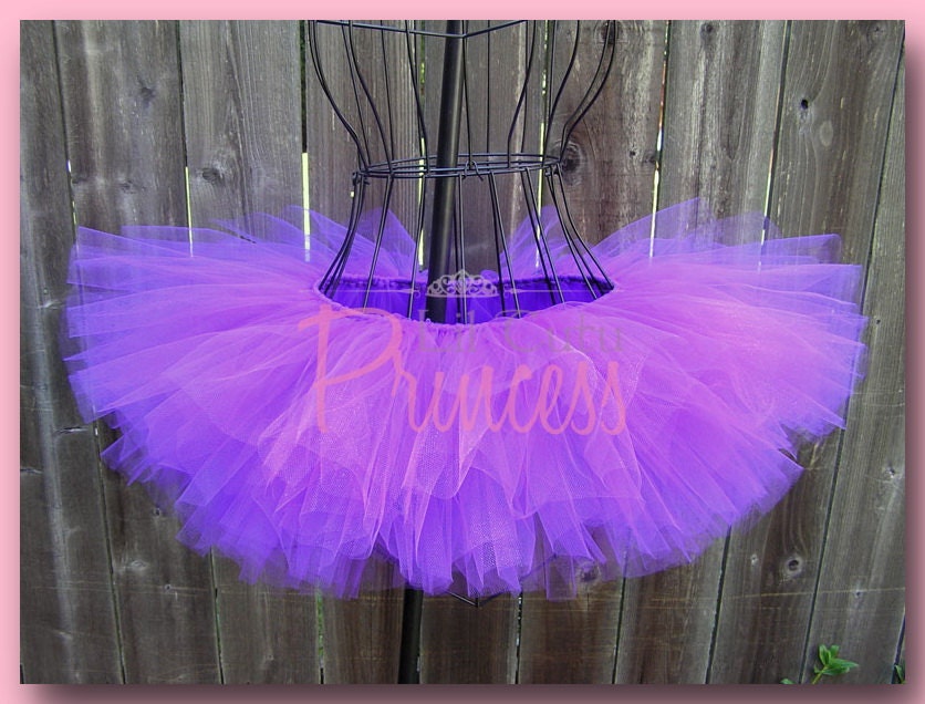 Tinkz - Neon Purple Tutu - Rave - Dance - Club - Party - Available in Infant, Toddler, Girls, Teenager and Adult Sizes