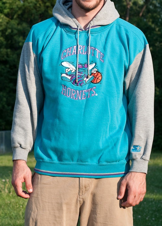 retro charlotte hornets sweatshirt