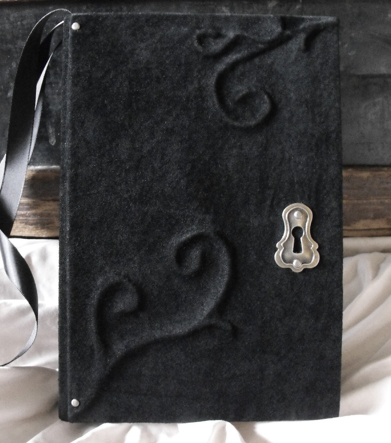 Major Sale Black Suede Journal