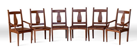 Chair Set in Mahogany