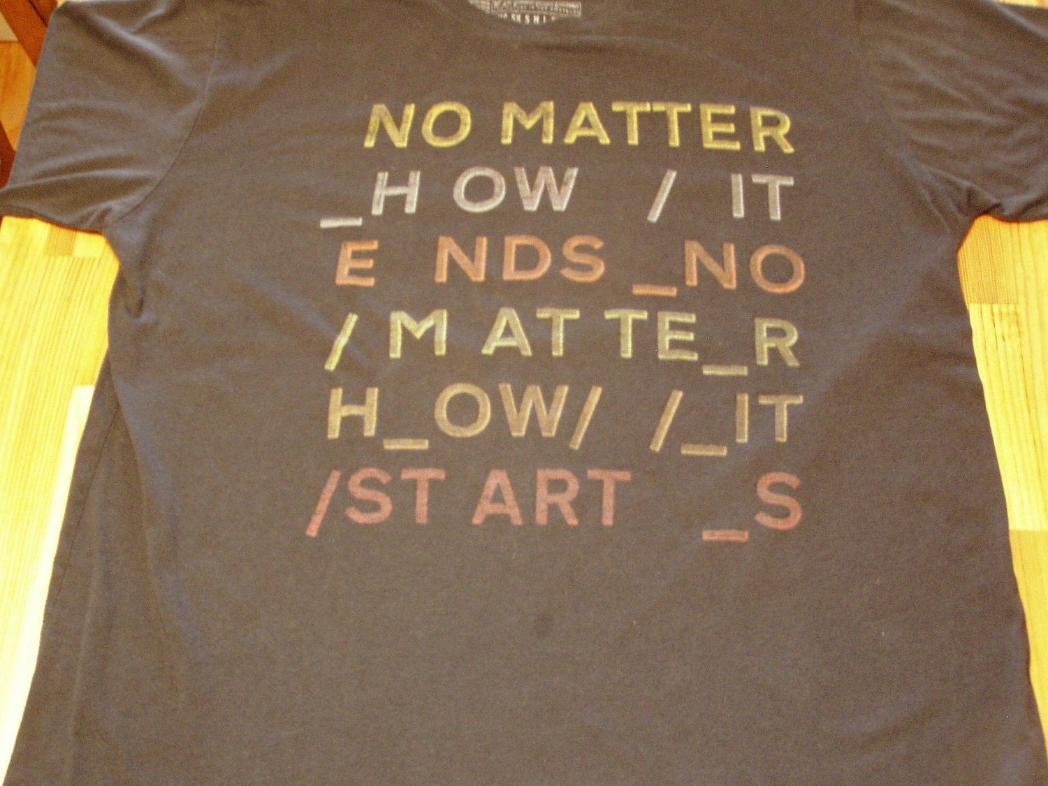 Radiohead In Rainbows T-Shirt - Licenced Dead Stock w Tags