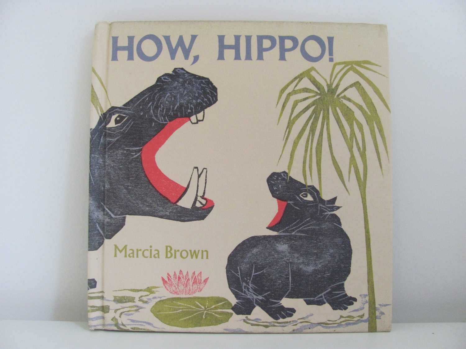 How Hippo 1969 Childrens Book