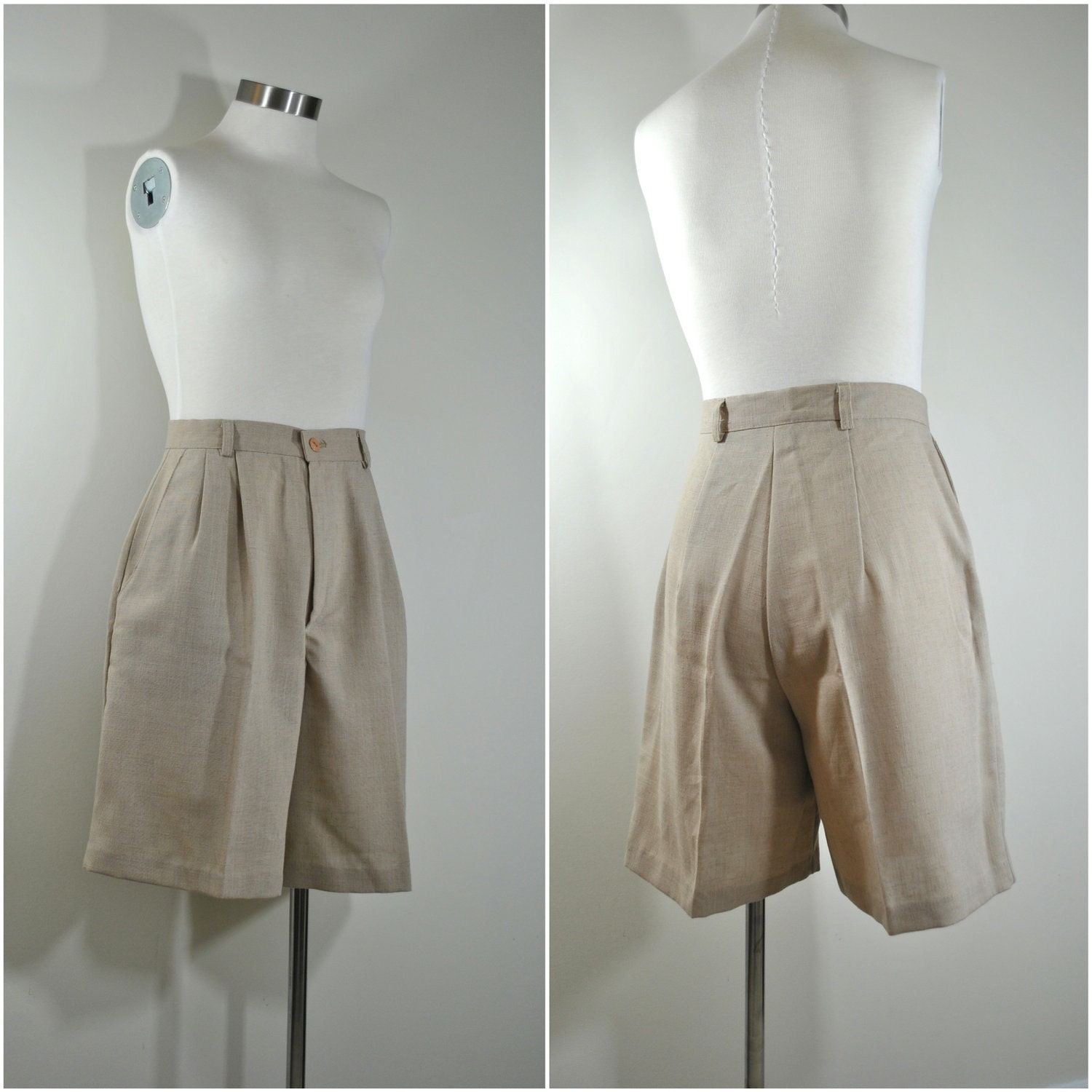 Tan Khaki Shorts