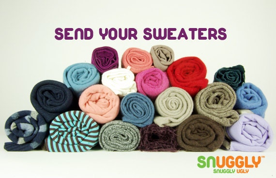 Send your shrunken sweater. Custom made order.