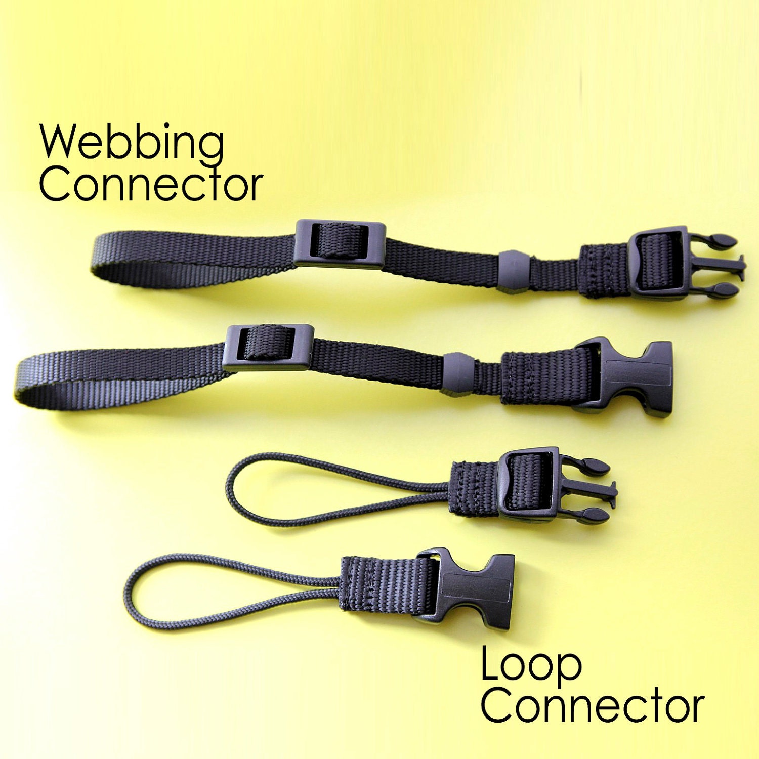 Sage, Navy & Sky Blue Webbing Designer DSLR Camera Strap with Quick Release Buckles