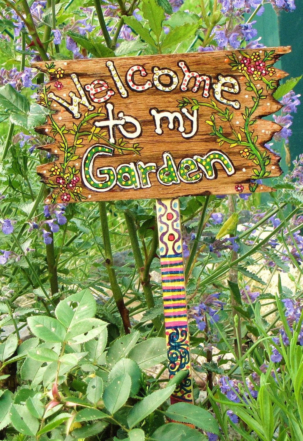 CUSTOMIZED Garden Sign ( sign only) CURRENTLY UNAVAILABLE