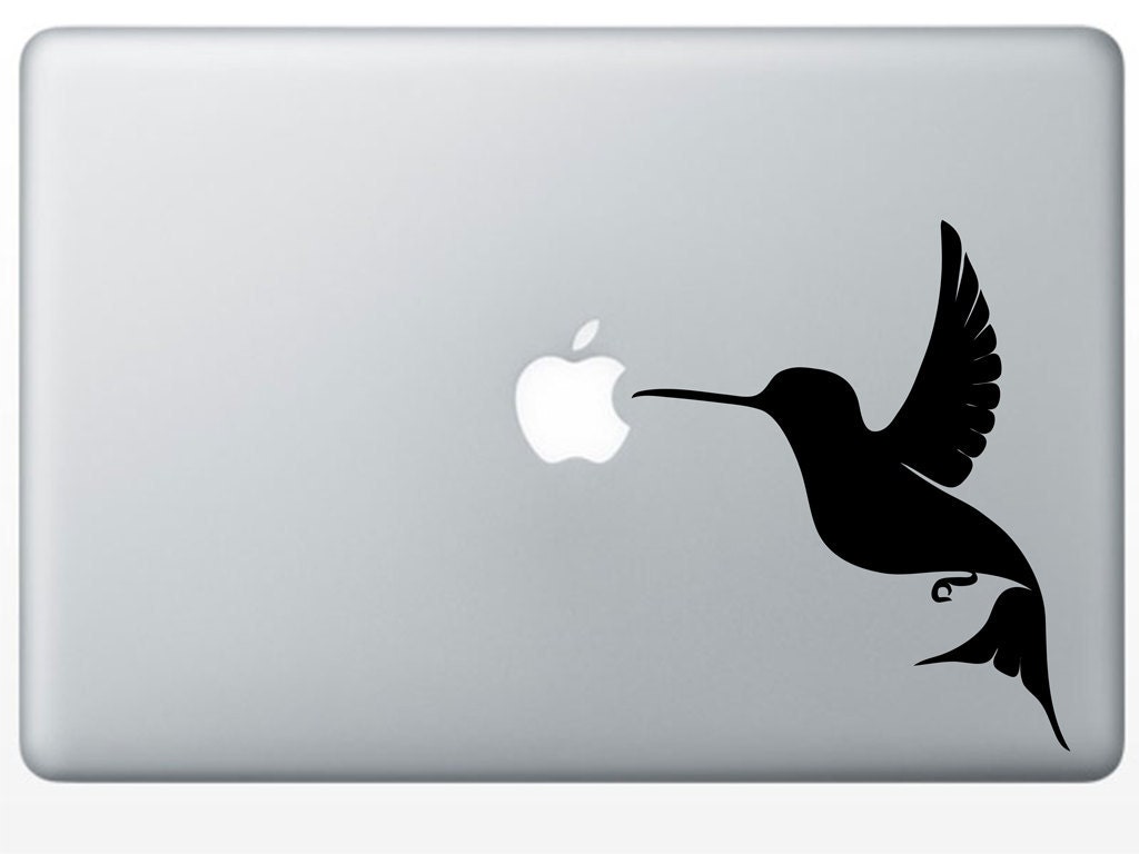 Apple Birdie Num Num vinyl macbook laptop decal