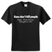 Funny Father's Day T-Shirt Birthday Idea Christmas Present Gift for Number 1 Best Guns Don't Kill People Dads With Pretty Daughters Do