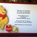 12 invitations for a Winnie the Pooh Themed party