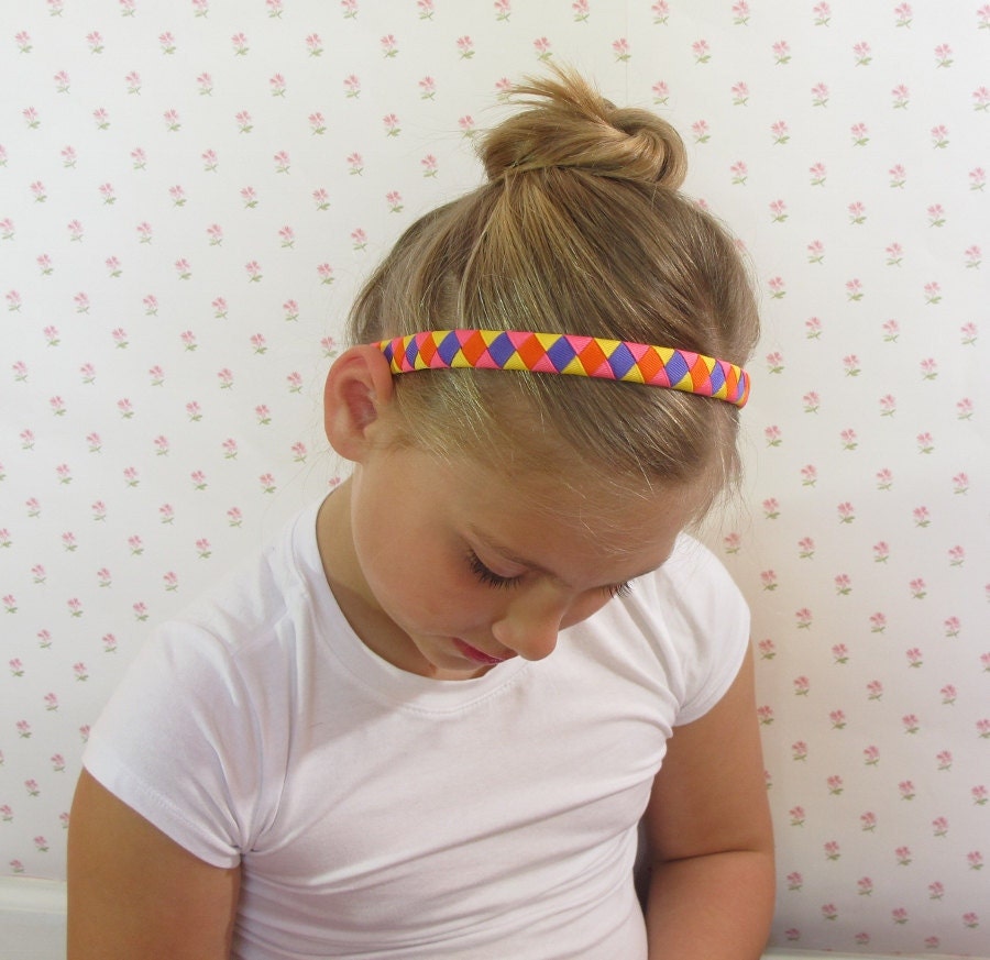 Woven Headband -Toddler Headband and Girls Headband