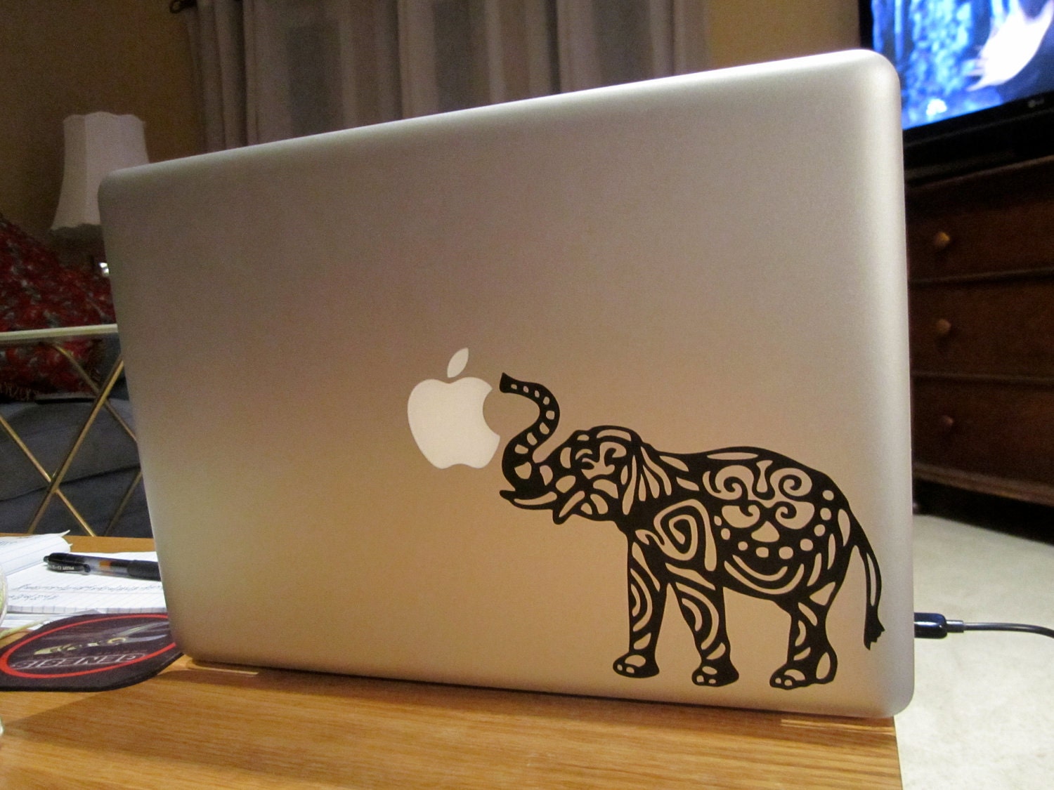 Elephant Laptop Decal