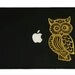 Trippy Owl Laptop Computer Decal - Large