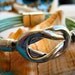 Sea Green Pearlized Leather Multi Cord Silver Reef Knot Bracelet "FREE SHIPPING"