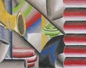 Pencil Drawing - "Oh, Shiny Things"