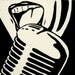 1 Color Relief Print - "Live"