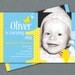 Ducky First Birthday Custom Photo Invitation Printable - Yellow Rubber Duckies - Splish Splash it's a Birthday Bash