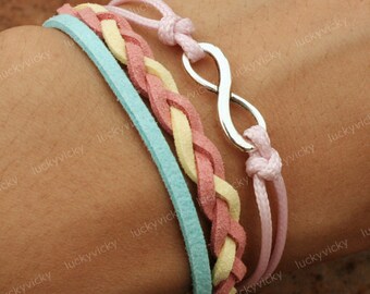 Bracelet-Karma bracelet-vintage karma bracelet-infinity karma bracelet