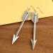 Mockingjay Arrow Earrings----Hunger Games Katniss Everdeen Girl on Fire Earrings
