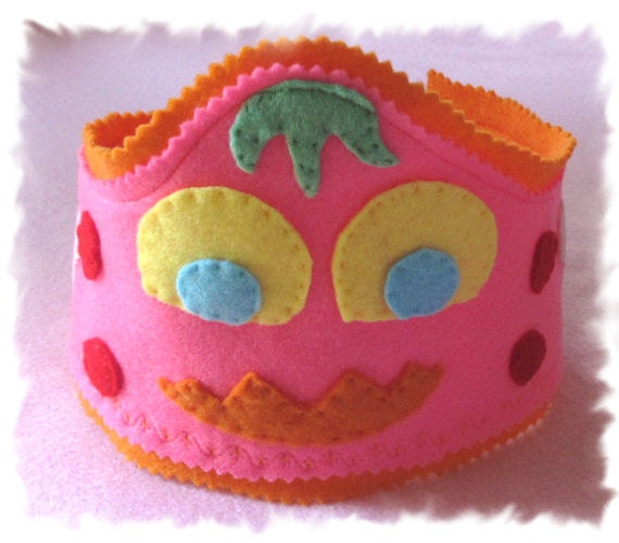 Monster Birthday Hat, First Birthday Hat, Baby Dress Up hat