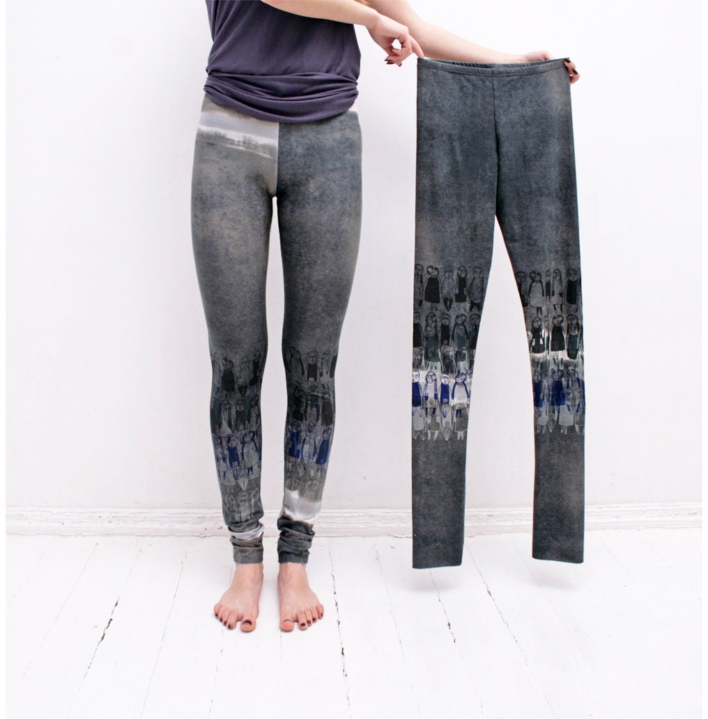 Size S: Fog grey leggings