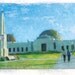 Griffith Observatory, Los Angeles, Signed Art Print
