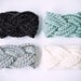 choose your color / ONE wool & acrylic turk head knot bracelet