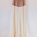 Maxi Skirt with Indian Cotton Vintage Sari Top, Tiered maxi skirt, One-of-a-kind