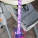 Bottle Tether, Toy Tether, Sippy Strap with Suction Cup- Purple Camo