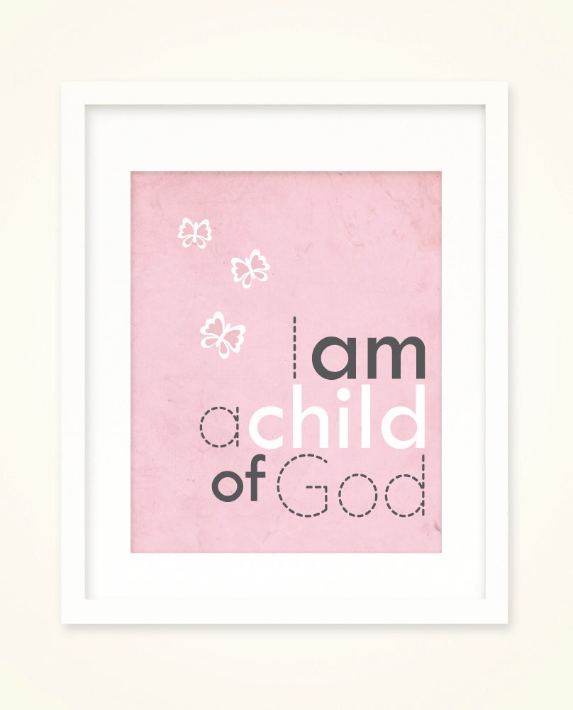 INSPIRATIONAL 8x10" Children's Giclee Print