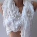 White Cotton Shawl