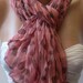 Pink - Elegance - Shawl / Scarf Headband Bandana Pareos