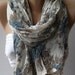 Soft Flowers/ Elegance Shawl / Scarf
