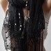 Gorgeous Scarf - Feminine Scarf - Sexy Scarf - Tulle Scarf