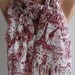 Scarf Elegance Scarf Shawl / Cotton Scarf ....Eiffel.