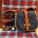 Authentic Leather Dooney & Bourke Vintage Handbag Purse Messenger Bag