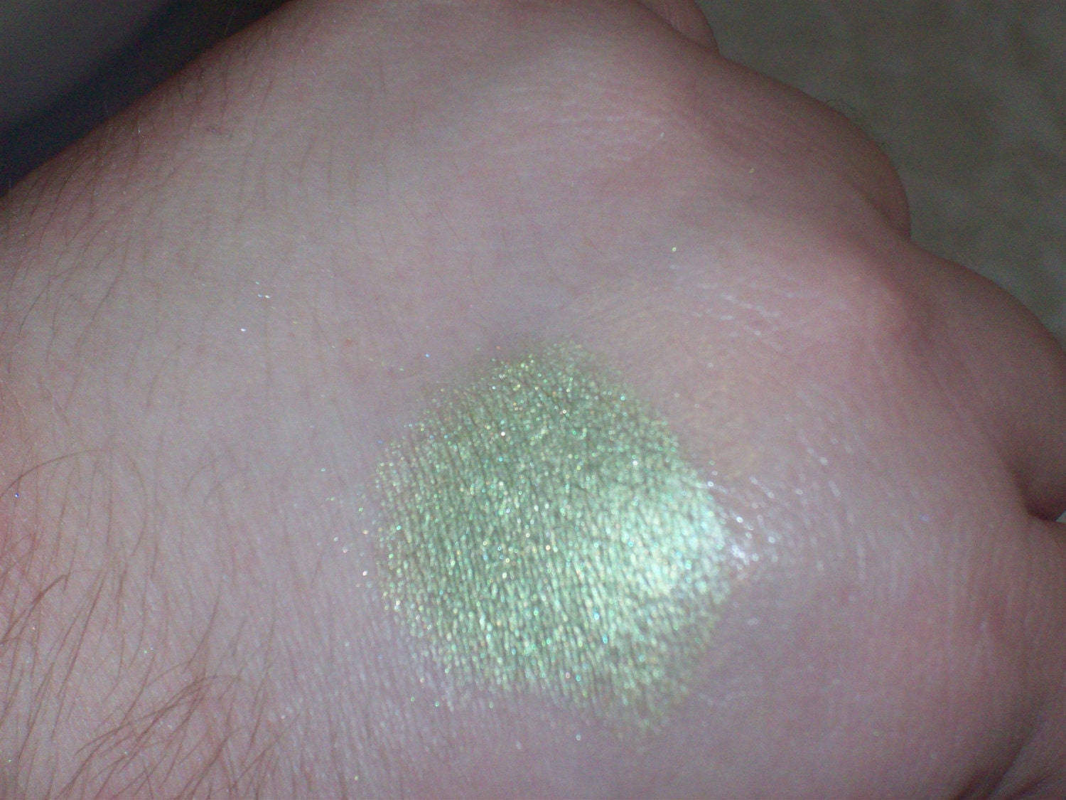 Nymphette Green Loose Powder Mineral Eye Shadow