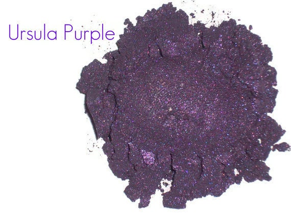 Ursula Purple Loose Powder Mineral Eye Shadow