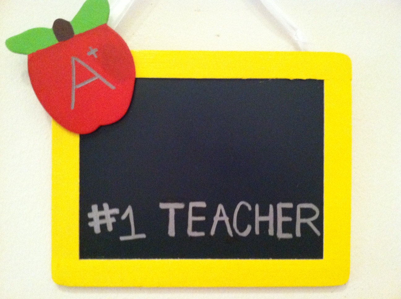 Teacher Chalkboard - Can Be Personalized with a Favorite Teacher's Name