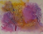Original Watercolor: "Walkway to Serenity"