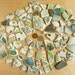 Reserved for Ingnsteve 400 GRAM SEA POTTERY Green Shards from Beaches in Scotland