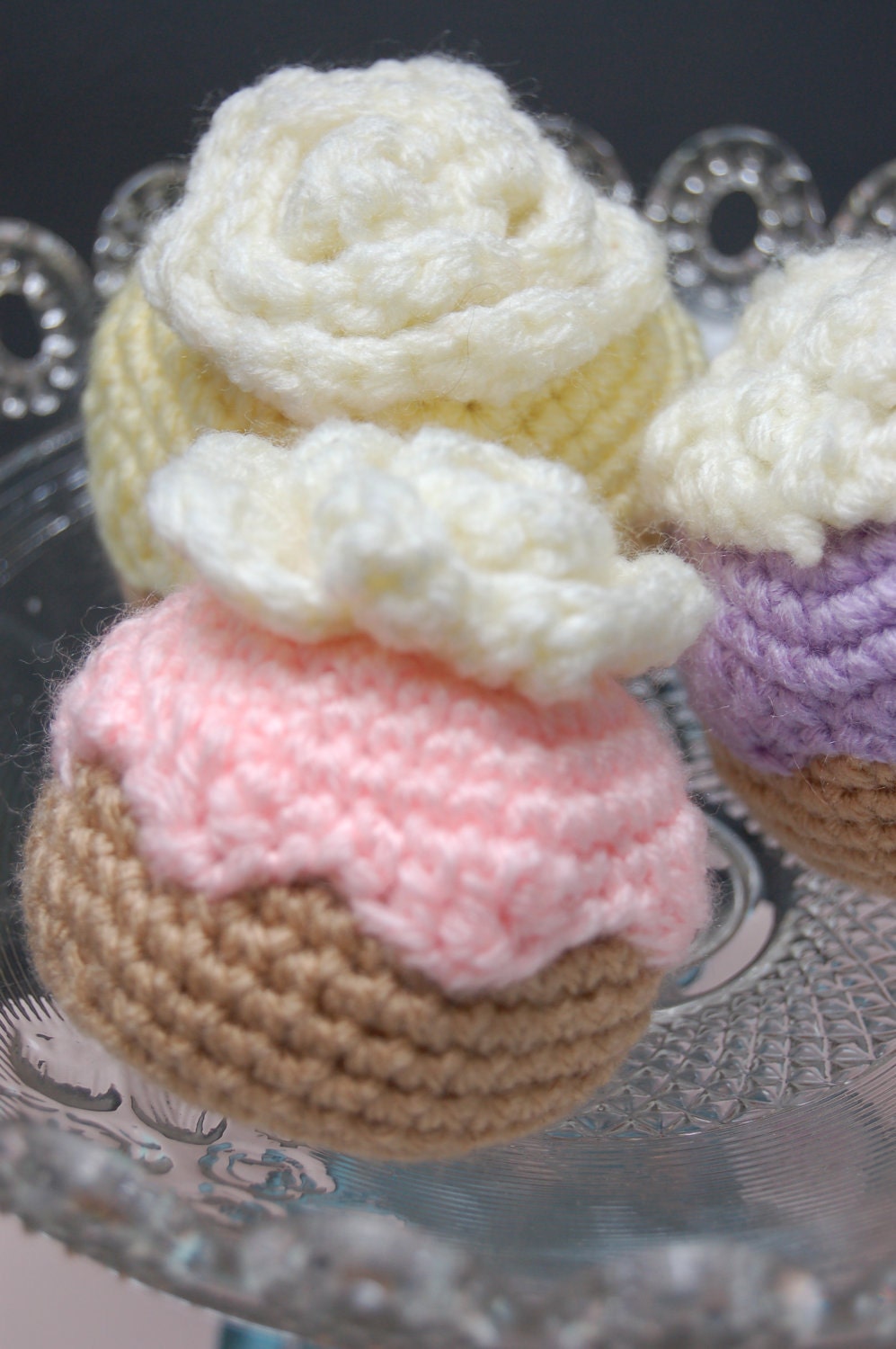 Cupcake avec sa touche de crème - COMMANDE PERSONNALISEE -