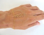Gold snake bracelet, gold bracelet, charm bracelet, modern, delicate bracelet, snake jewelry, 14k gold filled