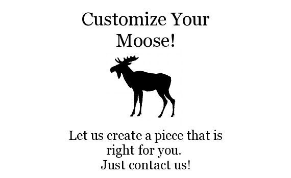 The Egberton - Yellow Resin Moose Head- Moose Resin Yellow Faux Taxidermy- Chic & Trendy