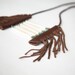Tribal Necklace - Leather Fringe Breastplate - Bohemian Jewelry