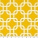 Cotton Fabric - .5 yards Drapery Fabric - Heavy Cotton Fabric - Yellow and White Gotcha- Fabric by the Yard