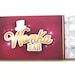 The golden ticket - PDF printable invitation/giftcard