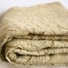 Custom for Emily Jane - Handmade Blanket - hand stitched Natural Tree of Life - Twin Size