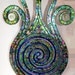 Mosaic, mosaic sculpture, mosaic art, Lamp - The Force that drives the shoot