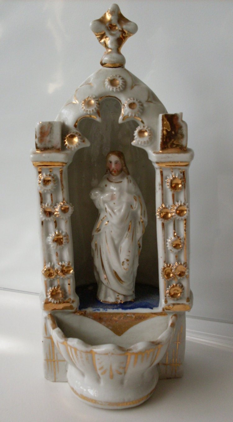 Salvaged Holy Water Font Beacon Hill Sweet Find