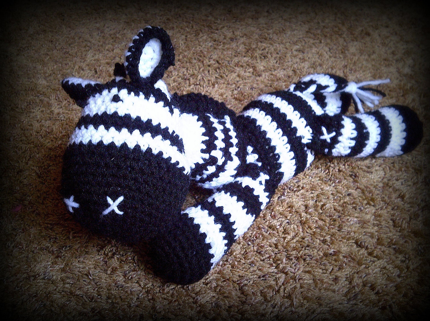 Crochet Zebra - Plush